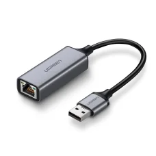 Ugreen USB 3.2 Gen1 1000Mbps Gigabit Ethernet külső internet adapter szürke (CM209 50922)