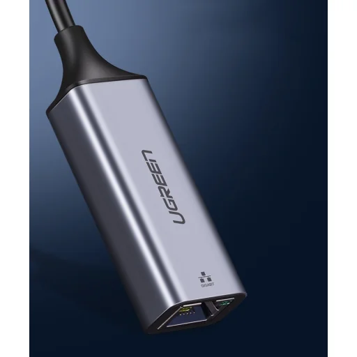 Ugreen USB 3.2 Gen1 1000Mbps Gigabit Ethernet külső internet adapter szürke (CM209 50922) - 8