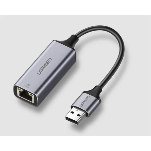 Ugreen USB 3.2 Gen1 1000Mbps Gigabit Ethernet külső internet adapter szürke (CM209 50922) - 6