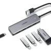 Ugreen USB - 4xUSB 3.2 Gen1 HUB Micro USB áramellátással szürke (CM219 50985) - 2