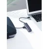 Ugreen USB - 4xUSB 3.2 Gen1 HUB Micro USB áramellátással szürke (CM219 50985) - 21