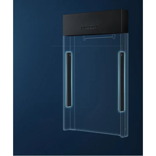 Ugreen HDD SSD külső tok, ház SATA 2,5'' USB 3.2 Gen 1 (5 Gbps) micro USB SuperSpeed + kábel fekete (CM237 60353) - 6