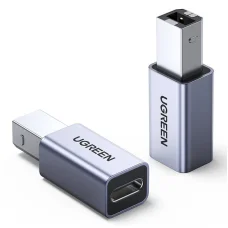 Ugreen USB Type C - USB Type-B átalakító adapter szürke (US382)