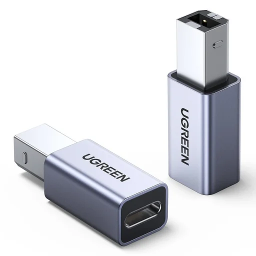 Ugreen USB Type C - USB Type-B átalakító adapter szürke (US382) - 1
