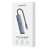 Ugreen USB Type-C - 4x USB 3.2 Gen1 HUB adapter ezüst (CM473 20841) thumbnail
