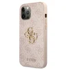 iPhone 12 Pro Max Guess GUHCP12L4GMGPI Big Metal Logo tok 4G pink thumbnail