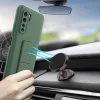 Huawei P40 Lite 5G Wozinsky Kickstand flexibilis szilikon tok fekete thumbnail