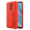 Xiaomi Redmi 9 Wozinsky Kickstand flexibilis szilikon tok piros thumbnail