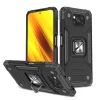 Xiaomi Poco X3 Pro / Poco X3 NFC Wozinsky Ring Armor Case Kickstand telefontok fekete thumbnail