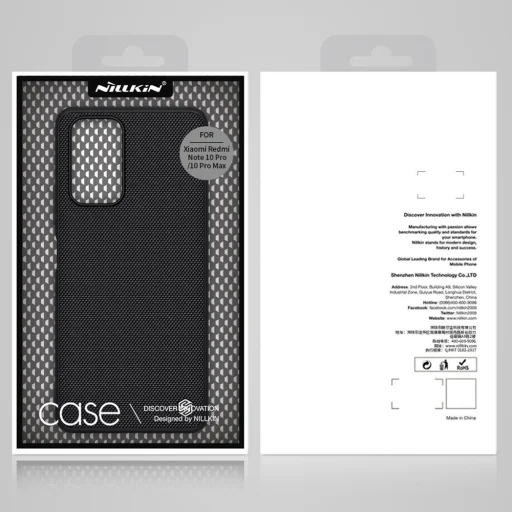 Xiaomi Redmi Note 10 Pro Nillkin Textured tok fekete - 17