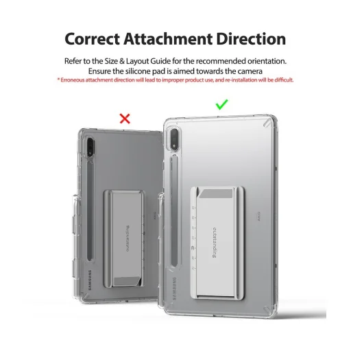 Samsung Galaxy Tab S7 11'' Ringke Fusion Combo TPU PC Tok Átlátszó - 9