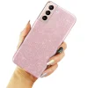 Samsung Galaxy S21+ Plus Glitter flitteres tok pink thumbnail