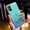 SAMSUNG GALAXY A50 / A30S Sequins csillogó flitteres tok menta thumbnail