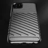 Samsung Galaxy A22 5G Thunder fokozott védelmet biztosító flexibilis TPU tok fekete thumbnail