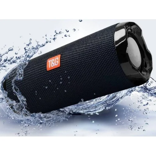 TG TG116 Vezeték nélküli bluetooth hangszóró + 3.5mm mini audio jack kábel és Micro USB kábel fekete - 4