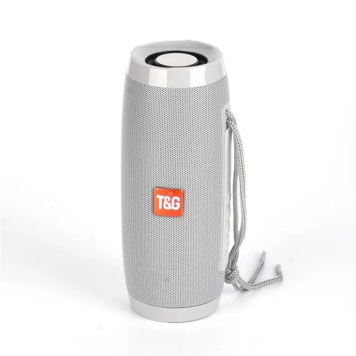 TG TG157 Vezeték nélküli bluetooth hangszóró + 3.5mm mini audio jack kábel és Micro USB kábel szürke - 2