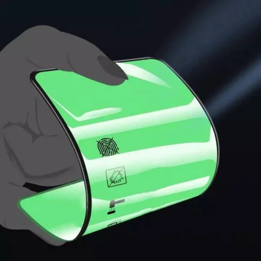 Samsung Galaxy A30S Prémium flex kerámia 9H kijelzővédő üvegfólia fekete - 3