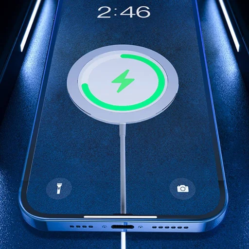 Kivee Vezeték nélküli gyorstöltő 15W fehér (KV-WS15) - 7