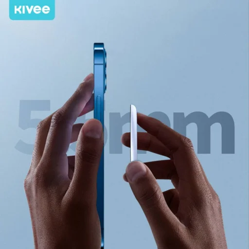 Kivee Vezeték nélküli gyorstöltő 15W fehér (KV-WS15) - 4