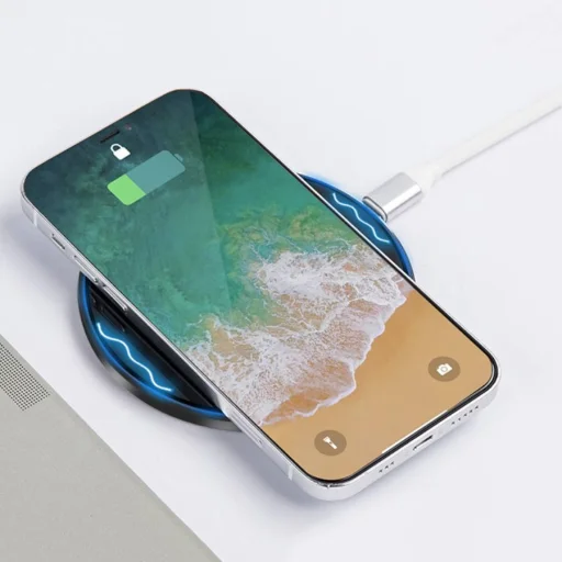 Kivee Vezeték nélküli gyorstöltő 15W fekete (KV-WS08) - 8