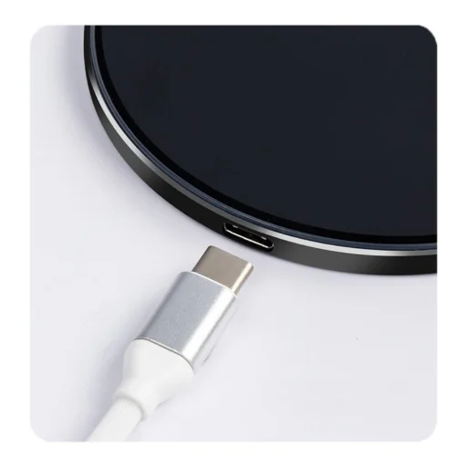 Kivee Vezeték nélküli gyorstöltő 15W fekete (KV-WS08) - 10