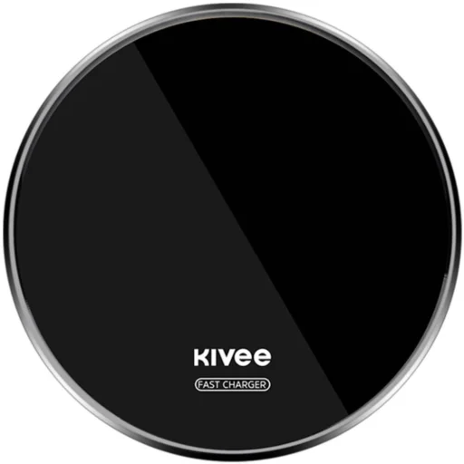 Kivee Vezeték nélküli gyorstöltő 15W fekete (KV-WS08) - 2
