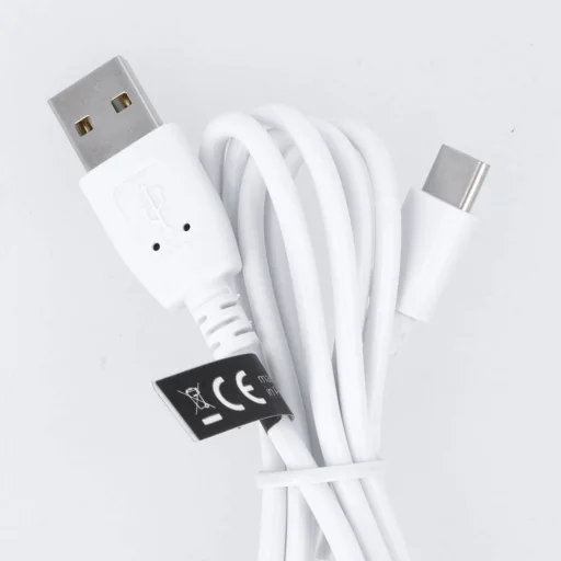 Maxlife USB - USB Type-C kábel 3A 1m fehér - 4
