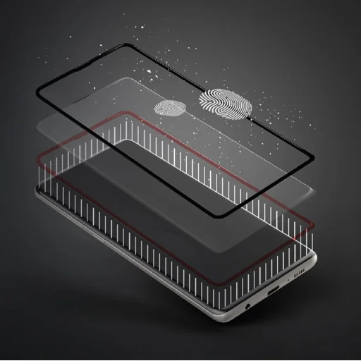 Xiaomi Redmi 10 MyScreen Diamond Lite Edge 5D kijelzővédő üvegfólia fekete - 4