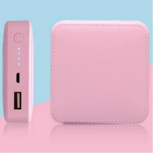 Powerbank 10000mAh USB + Micro USB pink - 9