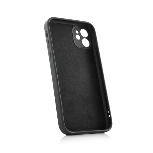 Samsung A52 4G / 5G Szilikon tok hátlapi gyűrűvel fekete - 3