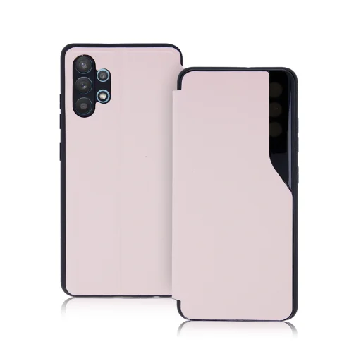 Samsung A52 4G / 5G Smart fliptok világos pink - 1