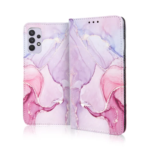 Samsung A32 4G Smart Trendy fliptok márvány 3 - 1