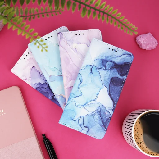 Samsung A32 4G Smart Trendy fliptok márvány 4 - 7