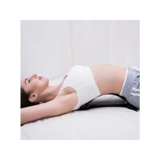 Hátmaszírozó, nyújtó eszköz fekete/lila - 2