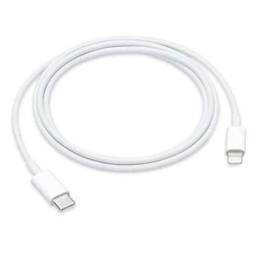 Apple USB Type-C / Lightning kábel fehér 1m A1703 / A2249 - 1