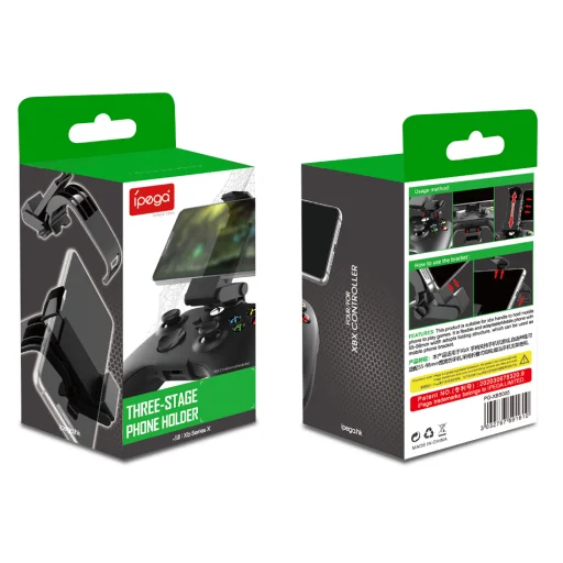 iPega XBS005 Kontrollerre helyezhető telefontartó fekete - 5