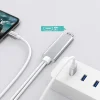 Choetech Lightning - HDMi átalakító adapter USB csatlakozóval 1.8m fehér (LH0020) thumbnail