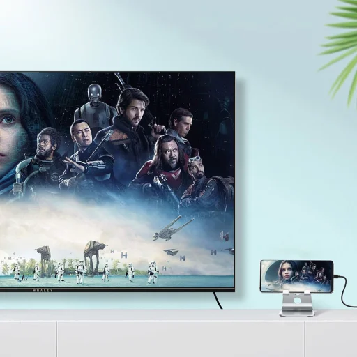 Choetech USB Type-C - HDMI 4K 30Hz kábel 3m fekete (XCH-0030) - 6