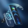 Choetech Autós MagSafe mágneses tartó és Qi vezeték nélküli töltő 15W + Szivargyújtós töltő fekete (T200-F) thumbnail