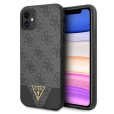 iPhone 11 Guess GUHCN61PU4GHBK 4G Triangle fekete