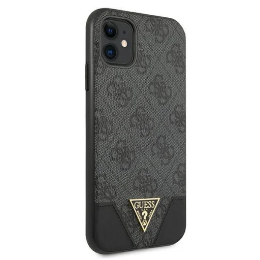 iPhone 11 Guess GUHCN61PU4GHBK 4G Triangle fekete - 6
