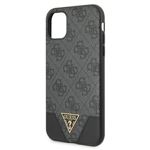 iPhone 11 Guess GUHCN61PU4GHBK 4G Triangle fekete - 4