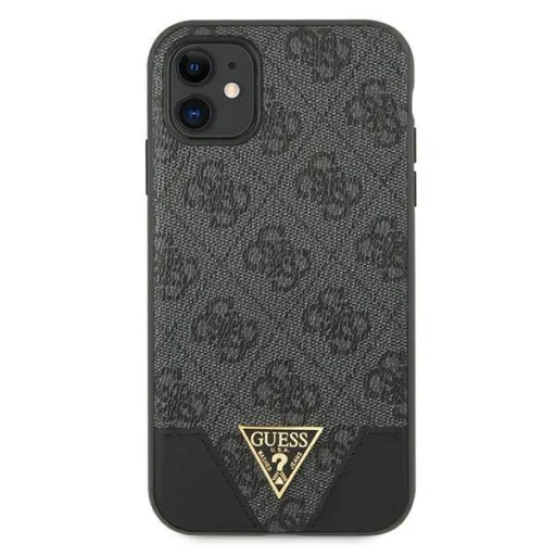 iPhone 11 Guess GUHCN61PU4GHBK 4G Triangle fekete - 5