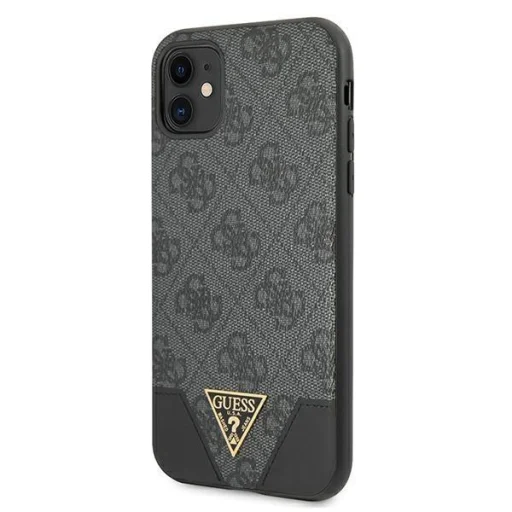 iPhone 11 Guess GUHCN61PU4GHBK 4G Triangle fekete - 2