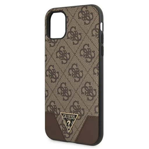 iPhone 11 Guess GUHCN61PU4GHBR 4G Triangle fekete - 2