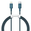Baseus Superior USB Type-C - Lightning töltő és adatkábel PD 20W 1m kék (CATLYS-A03) thumbnail