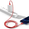 Baseus Superior USB Type-C - Lightning töltő és adatkábel PD 20W 2m piros (CATLYS-C09) thumbnail