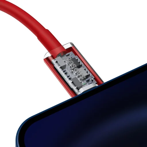 Baseus Superior USB Type-C - Lightning töltő és adatkábel PD 20W 2m piros (CATLYS-C09) - 5