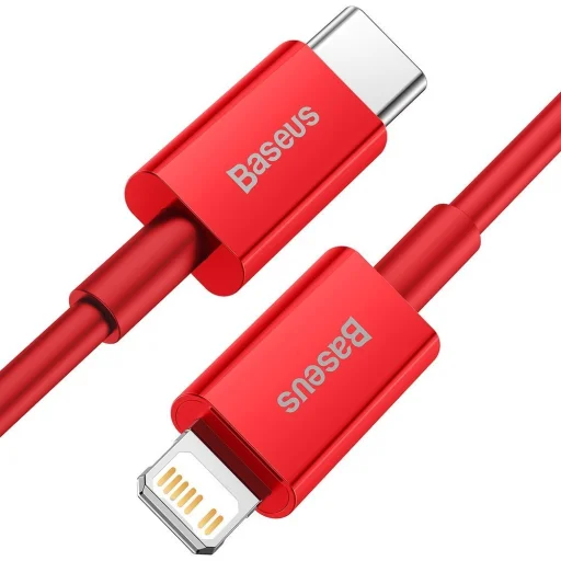Baseus Superior USB Type-C - Lightning töltő és adatkábel PD 20W 2m piros (CATLYS-C09) - 4