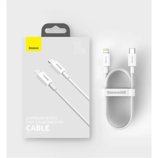 Baseus Superior USB Type-C - Lightning töltő és adatkábel PD 20W 2m kék (CATLYS-C03) - 14